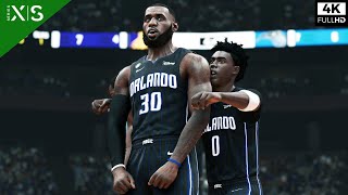 What if LeBron and Bronny James joined forces in Orlando? |  NBA 2K23 XBOS SERIES S 4K 60 FPS