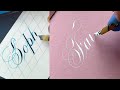 MODERN SCRIPT & COPPERPLATE SCRIPT CALLIGRAPHY COMPILATION MARCH 2024