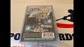 Prestine 250 Football Card Mystery Cube! What Did We Find?