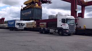 Intermodal transport using RFID and EPCIS by GS1 Norway