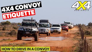 How to drive in a convoy | 4X4 Australia