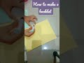 How to make a booklet /easy way#@P