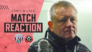 Chris Wilder Match Reaction | West Brom 1 - 0 Sheffield United | Premier League Interview