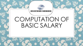 COMPUTATION OF BASIC SALARY || TAXATION GHANA