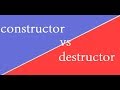 constructor and destructor  - Object-Oriented Programming in php