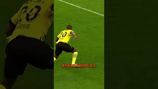 Borrusia Dortmund… 2:2!💛🖤 #football #shorts #bvbbayern #signalidunapark