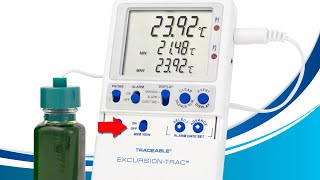 How to set up the logging Interval on your Traceable Excursion-Trac Data Logging Thermometer