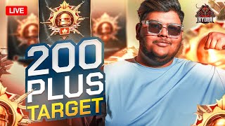 200 PLUS TARGET 🎯 | BGMI LIVE | HYDRA MASTIZONE IS LIVE 🐉🧡