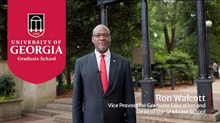 Welcome to the University of Georgia Graduate School, 2025