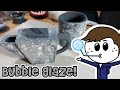 How To Bubble Glaze! Ceramics Art Video!