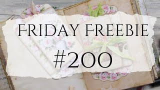 Friday Freebie #200