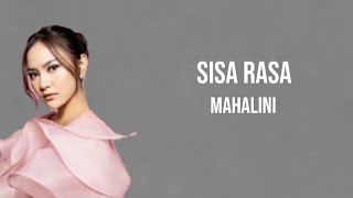 Mahalini - Sisa Rasa (Lyrics Video)