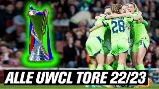 Road to Eindhoven 🏆 ALLE Tore der UWCL 2022/23 | VfL Wolfsburg