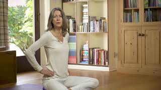 Good sitting posture for meditation, the spine & pelvic tilt