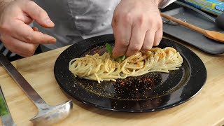 #Spaghetti con Acciughe e Bottarga