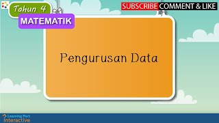 Tahun 4 | Matematik UPSR | Pengurusan Data