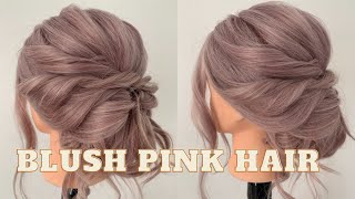 Blush Pink Hair Color Formula