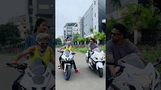 Rider se panga nahi 🤟🏻 #rider #biker #hayabusa #funny #ktmlover #shortvideo #r15v4 #shorts #short