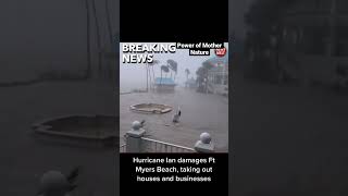 Hurricane Ian Storm Surge Floods Flash Flooding Florida Gulf Coast Category 4 wild Mother Nature