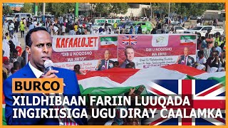 Xildhibaan Suldaan Ayaa Luuqada Ingiriisiga Fariin Ugu Diray Caalamka