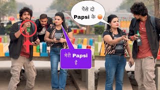 लड़की की चुराई कॉल्ड्रिंग 😜 | Prank on Cute Girl 🥰 | Manish Story