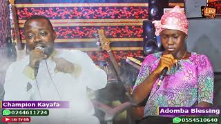 Champion kayafa n Adomba Blessing Pentecost worship medley in Lio TV STUDIOS