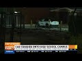 Road rage ends in crash on Phoenix high school campus