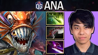 OG.ANA SMURF SLARK WITH SWORD-STYLE BUILD - DOTA 2 7.30 GAMEPLAY