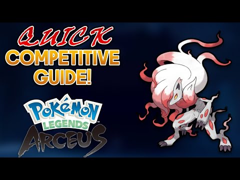 Let's examine Hisuian Zoroark! Contest Guide in 60 Seconds or Less!