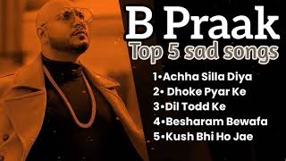 Best Of B Praak Mashup | B Praak sad songs | Top 5 Sad Song | HF Lofi