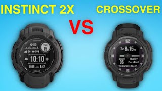 Garmin Instinct 2X Solar vs Garmin Instinct Crossover