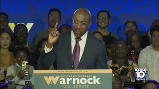 Georgia Senate runoff gives Democrats slim 51-49 edge following win by Warnock