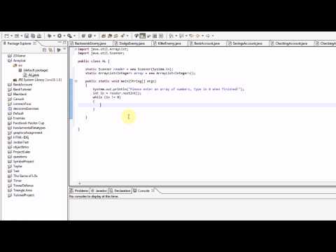 Learning Java: Part 14: Using ArrayLists Learning Java: Part 14: Using ArrayLists