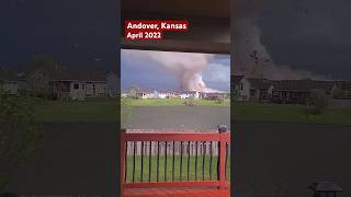 Insanely Clear video of Tornado. Pt2 Andover Kansas #tornado #tornadovideo #hdtornado