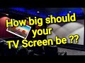 Ep. 13 - What Projector or TV size screen do you need? | Ultimate Home Theater| Home Theater Gurus