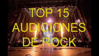 mejores 15 audiciones Rock la voz mundial - best 15 rock auditions the voice global #rock #thevoice