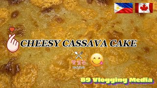 CHEESY CASSAVA CAKE PINOY MERIENDA/MERRY MERRY CHRISTMAS MY YT FAMILY/THANK YOU ALL 12/24/24/ 4K