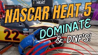 NASCAR Heat 5 (Season 9 - Episode 4): From Dominance to Disaster! Dirt Win \u0026 Truck Struggles