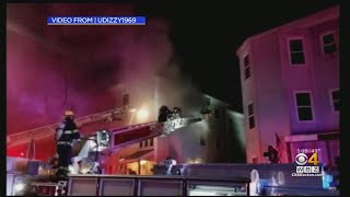 Worcester Firefighters Rescue Residents From Burning Apartment Building