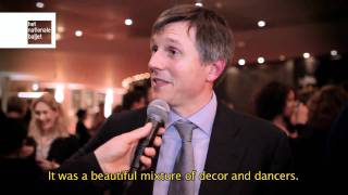 Audience reaction after the premiere of Sylvia by John Neumeier with Dutch National Ballet