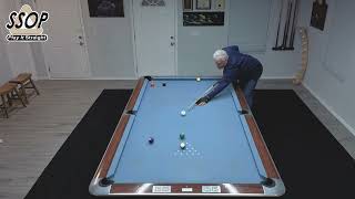 10-Ball Practice Session - 7 Break and Runs (with BIH after break)