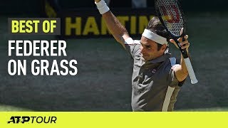 10 Incredible Federer Points On Grass | THE BEST OF | ATP