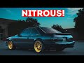 My first time in a 351 SWAPPED NITROUS FOXBODY BEAST!