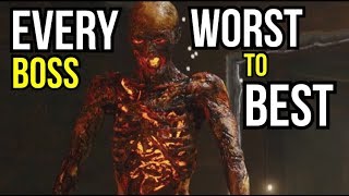 EVERY BOSS RANKED WORST TO BEST (COD ZOMBIES)