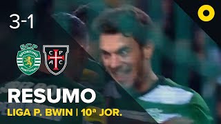Resumo: Sporting 3-1 Casa Pia AC - Liga Portugal bwin | SPORT TV