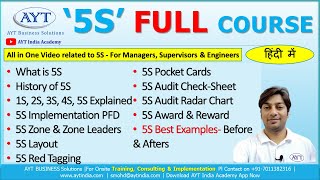 All in One Video Related to "5S Methodology" - 5S Training For Managers, Supervisors & Engineers