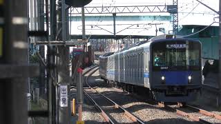 【日立IGBT-VVVF】西武新宿線20000系20157F各駅停車西武新宿行き 久米川駅発着！！！