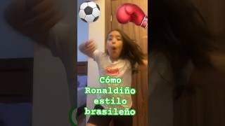 Cómo Ronaldiño estilo Brasileño #shorts #mauletv #shortsdivertidos #youtubeshorts #divertidos