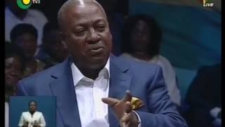 Prez Mahama's Opening statement at Presidential Encounters 2016