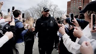 Providence gets warm welcome returning home to prepare for Sweet 16